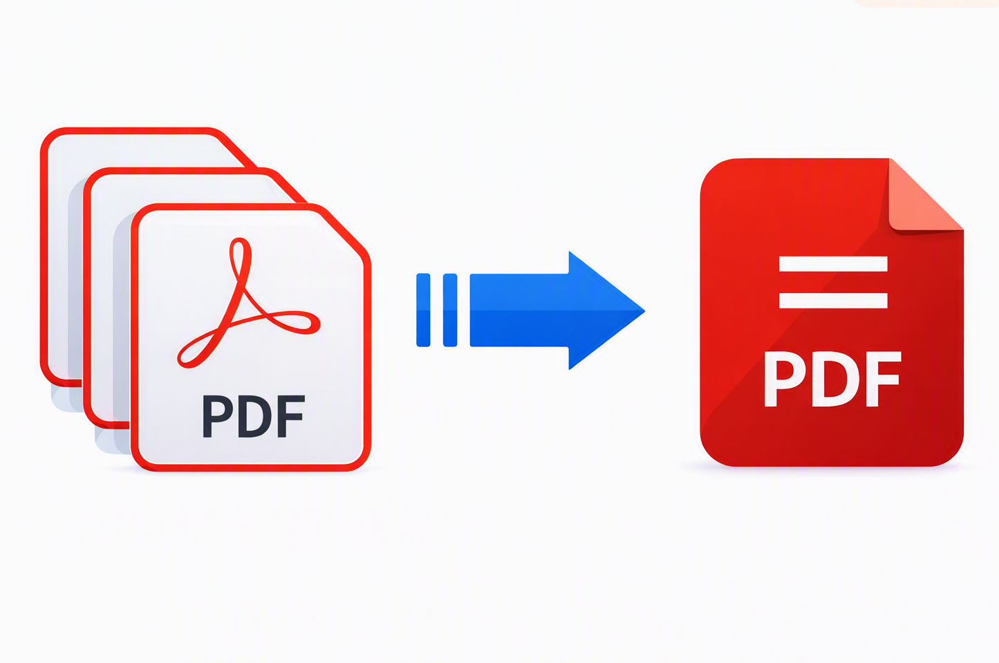 PDF merge and compress tools in a browser editor